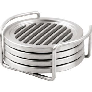 Stainless Steel Coaster Set